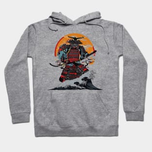 Japanese samurai traditional japan design Hoodie